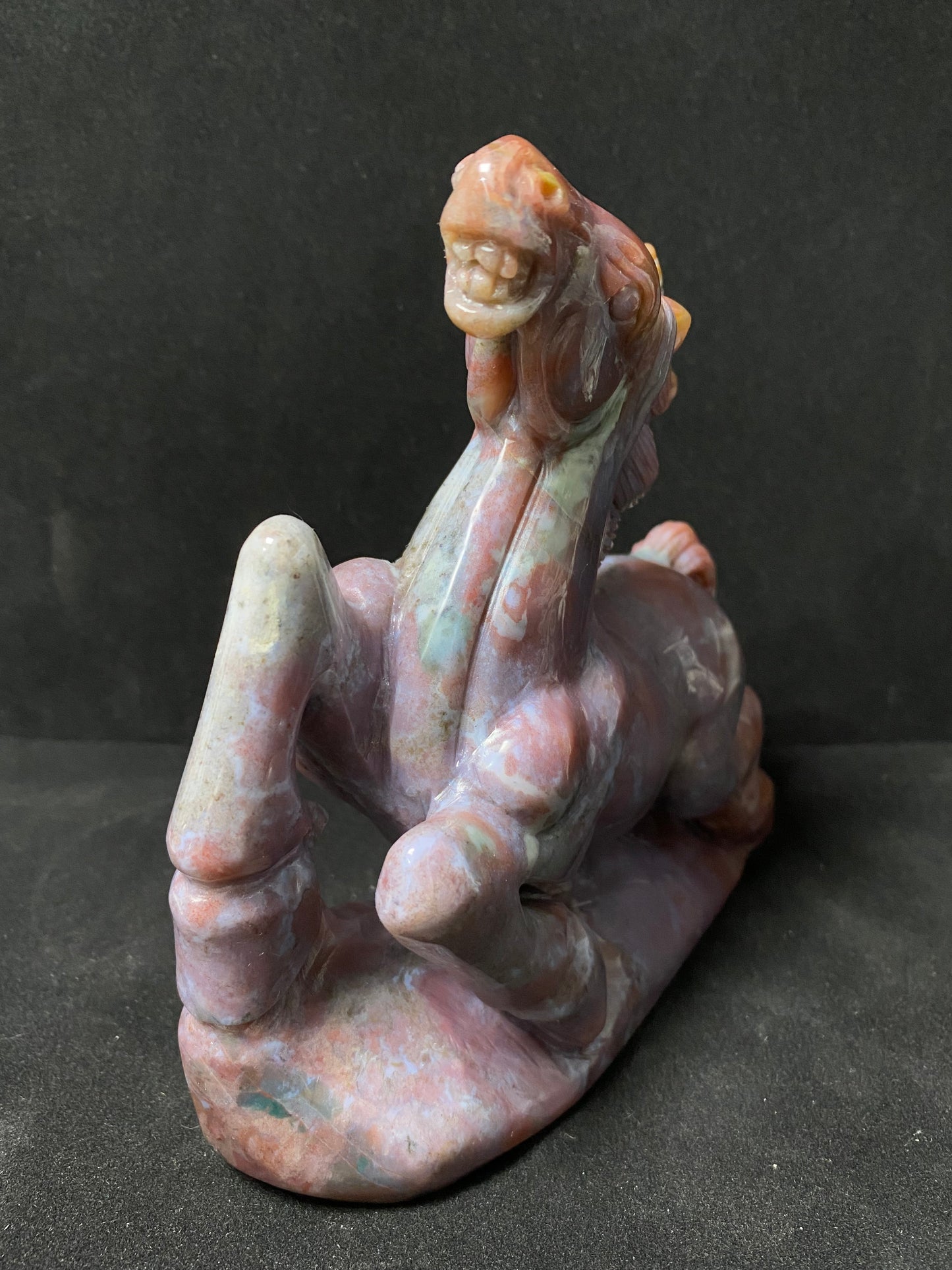 Ocean jasper horse #1169