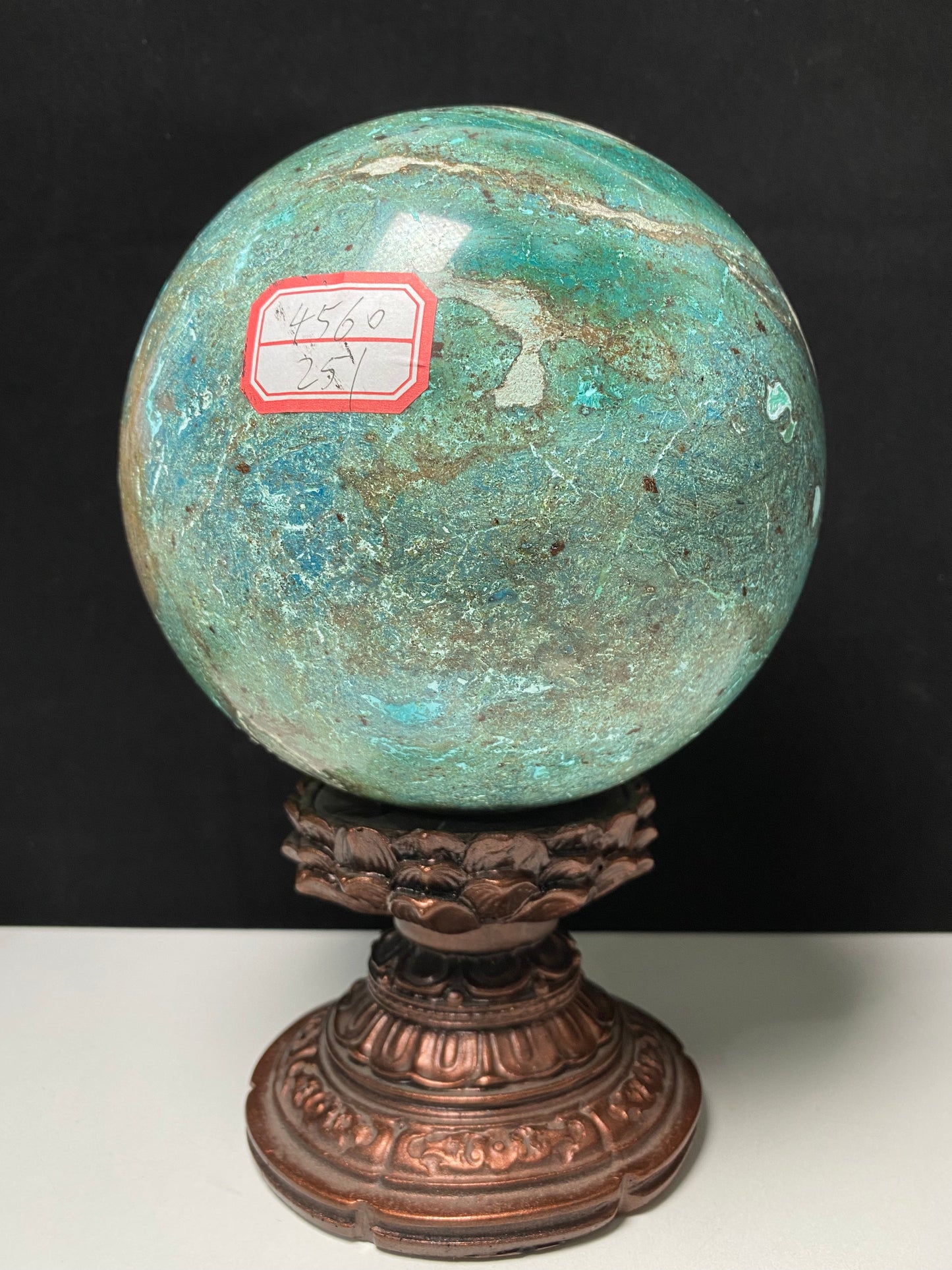 Phoenix turquise sphere#4560