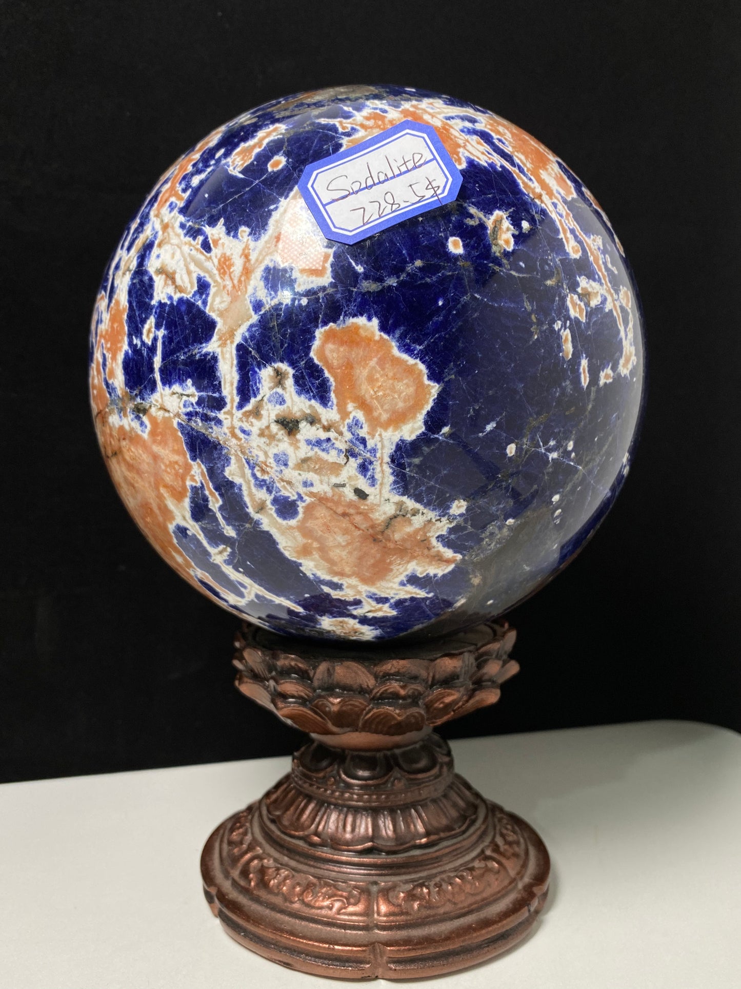 Sodalite sphere