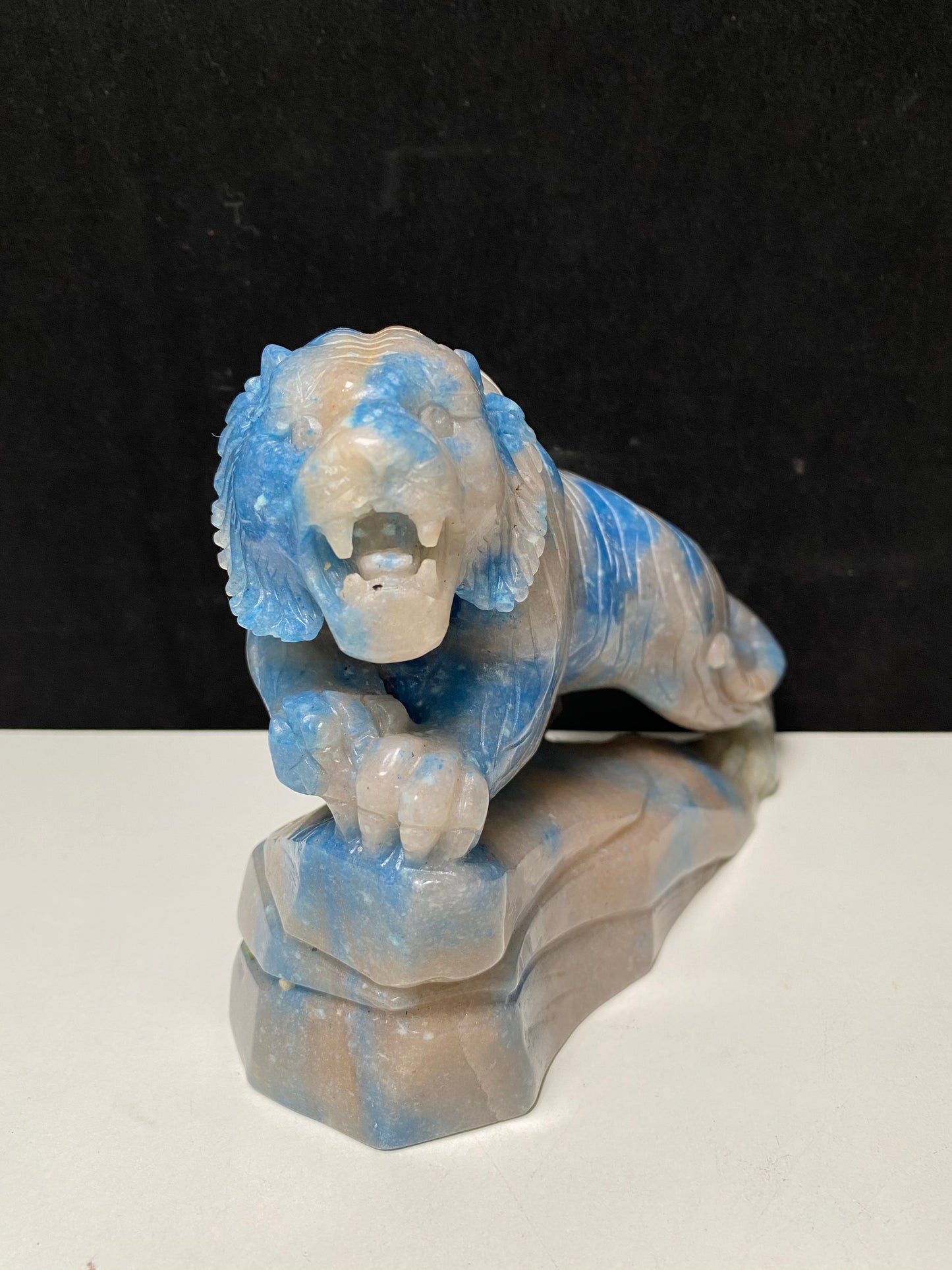 Trolleite tiger on stone carving#1324