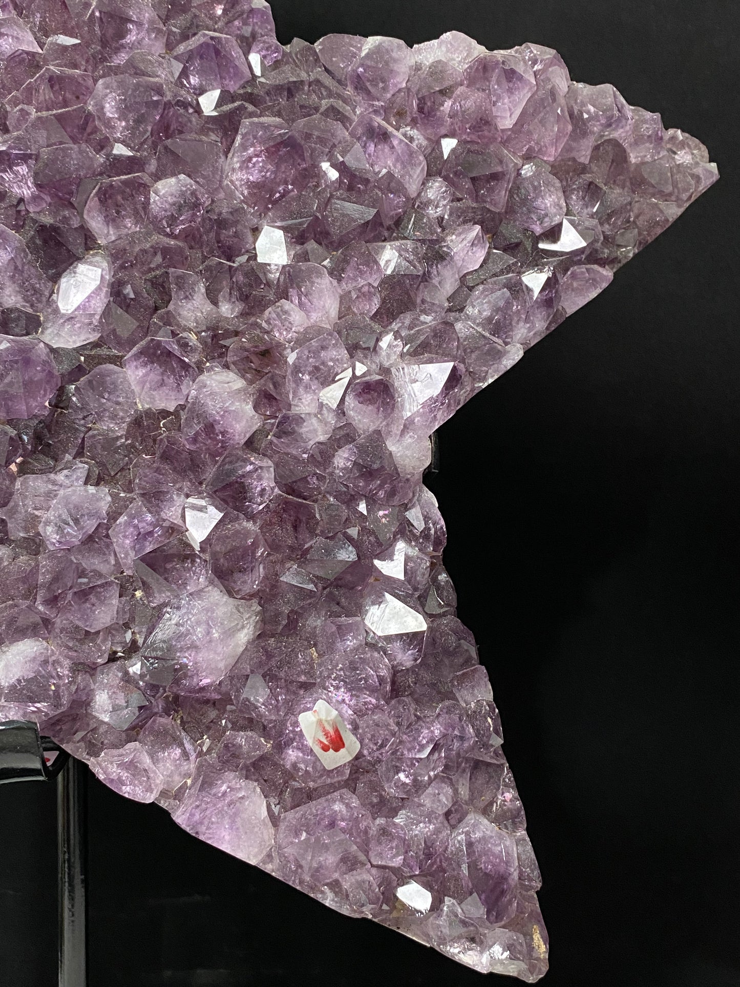 Amethyst clusters star with stand#4507