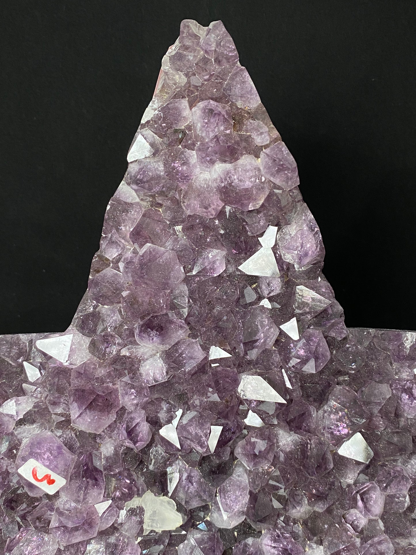 Amethyst clusters star with stand#4507