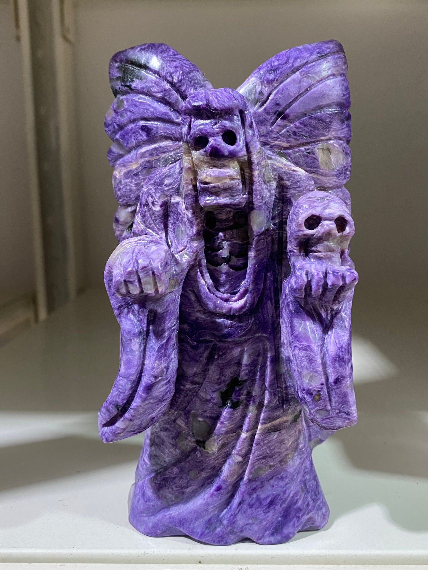 Chariote reaper carving #0847