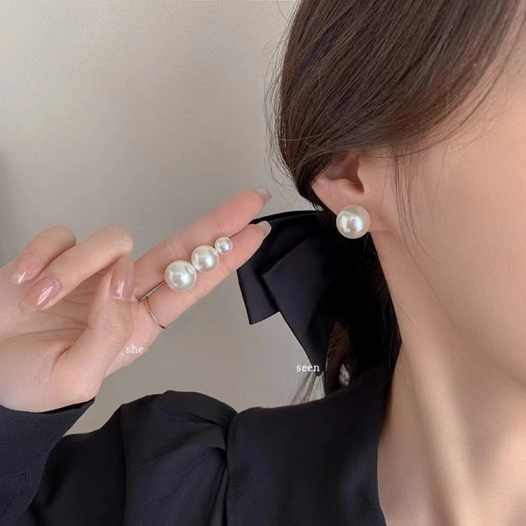 pearl ear studs 20 pairs