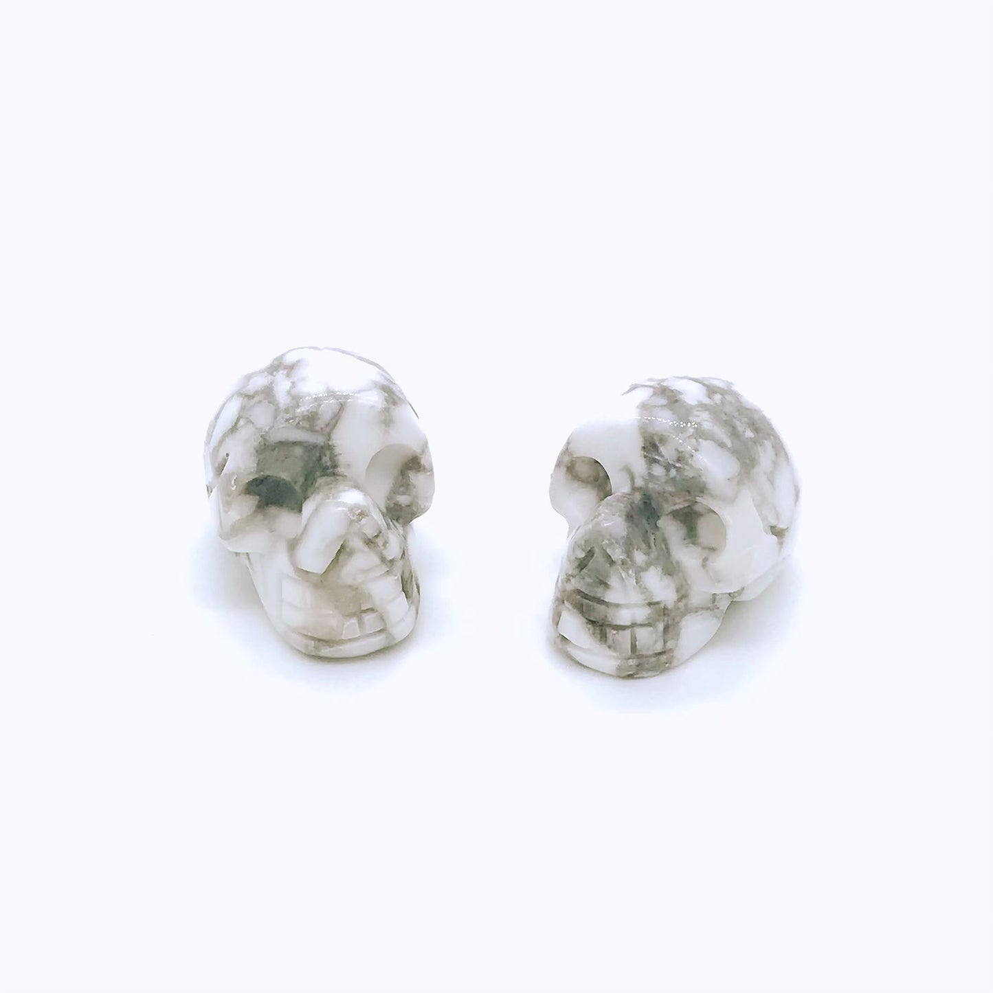 Crystal mini skulls carving