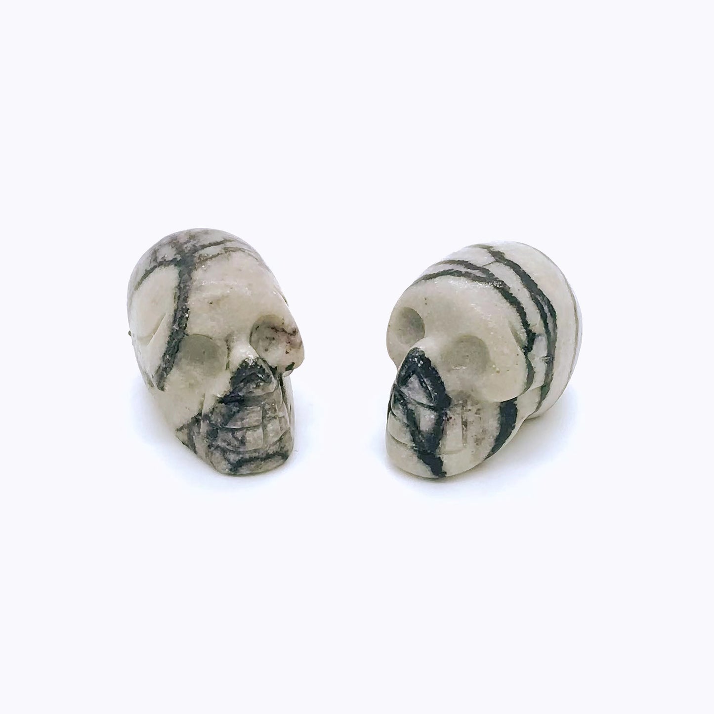 Crystal mini skulls carving