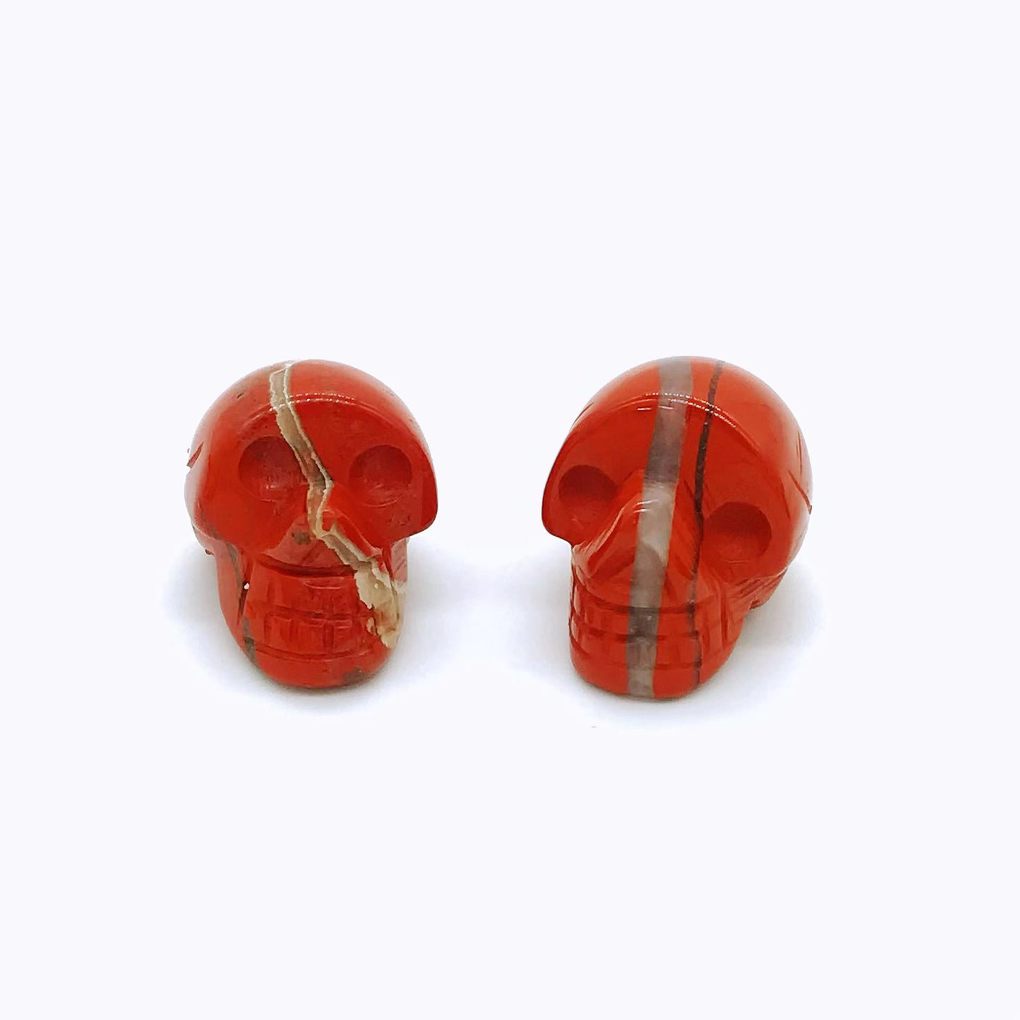Crystal mini skulls carving
