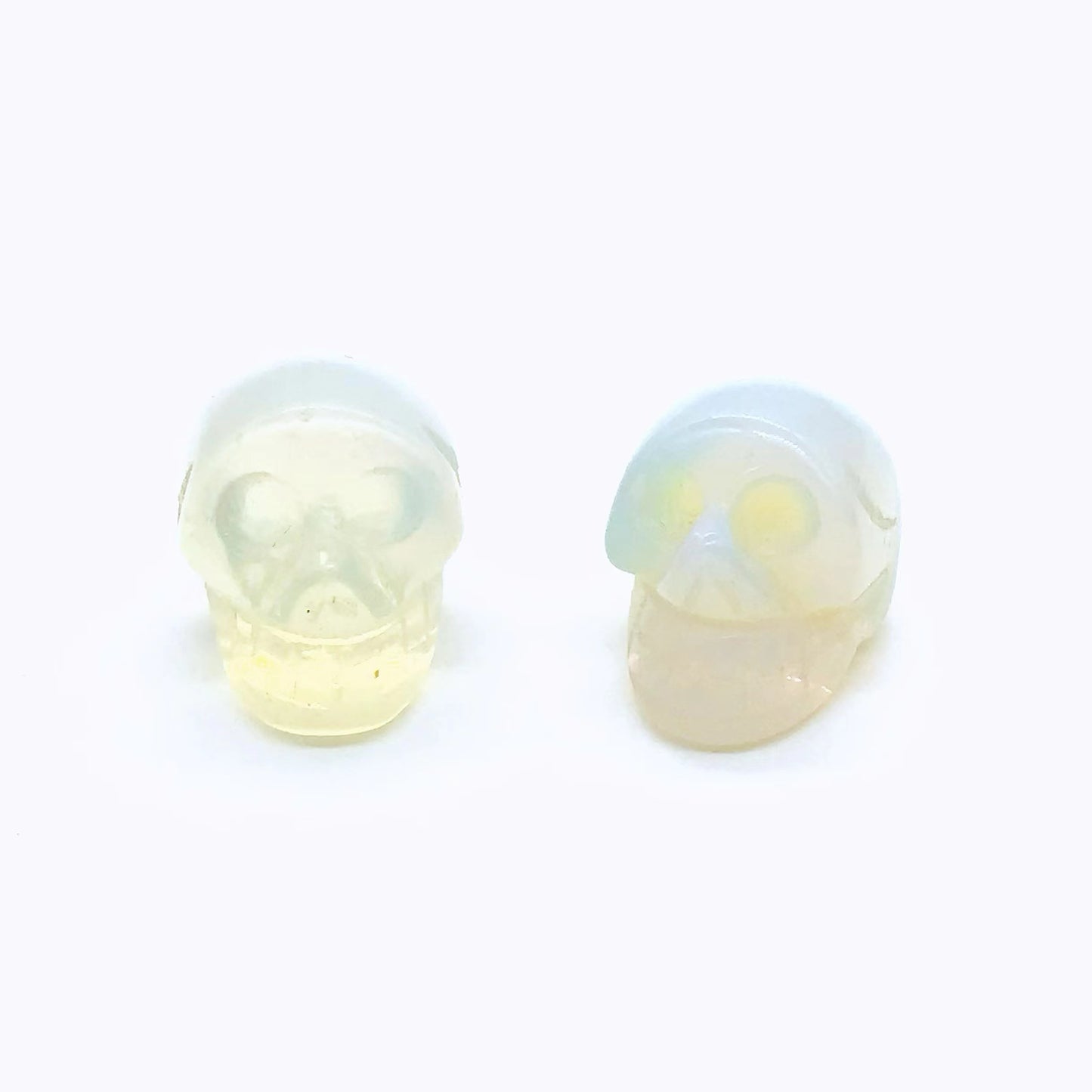 Crystal mini skulls carving