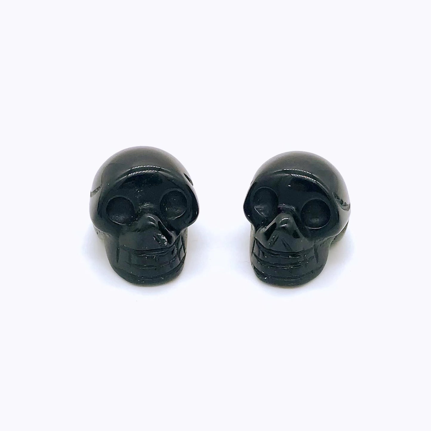 Crystal mini skulls carving