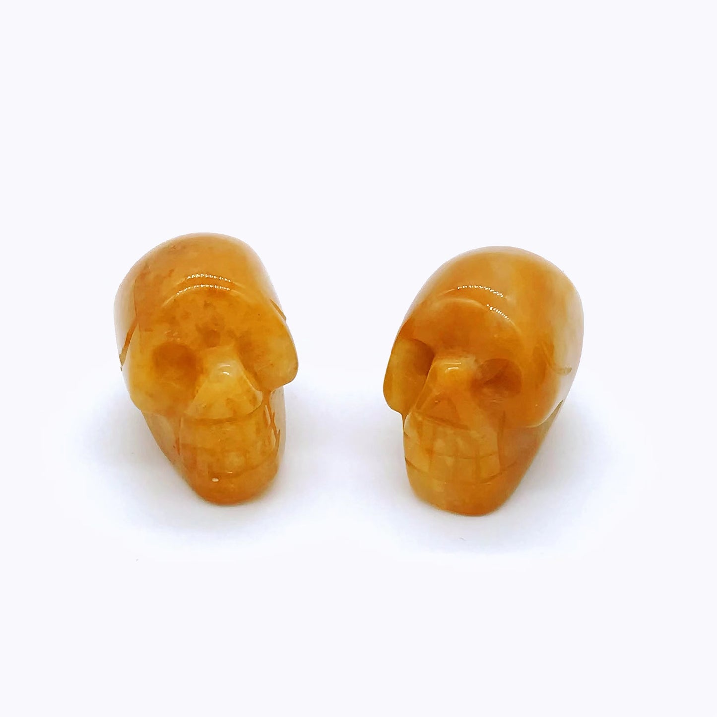 Crystal mini skulls carving