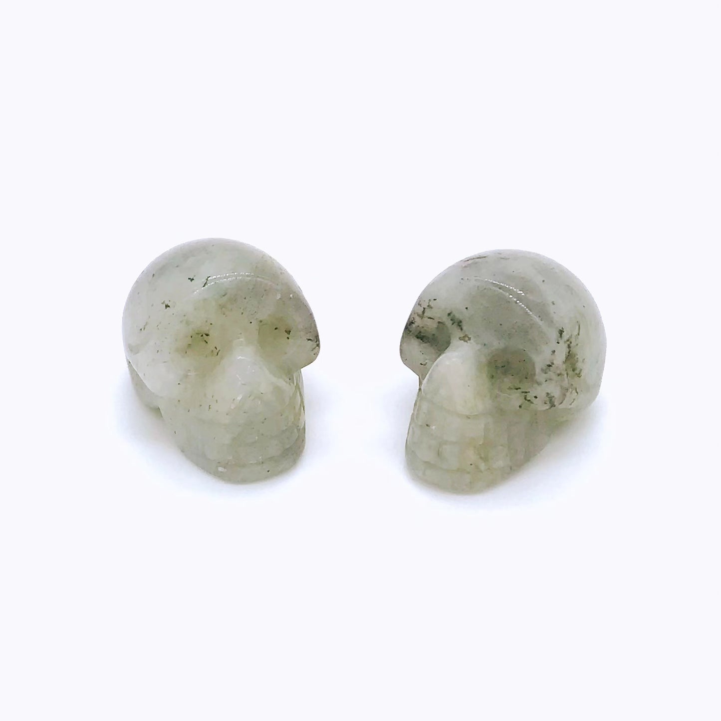 Crystal mini skulls carving