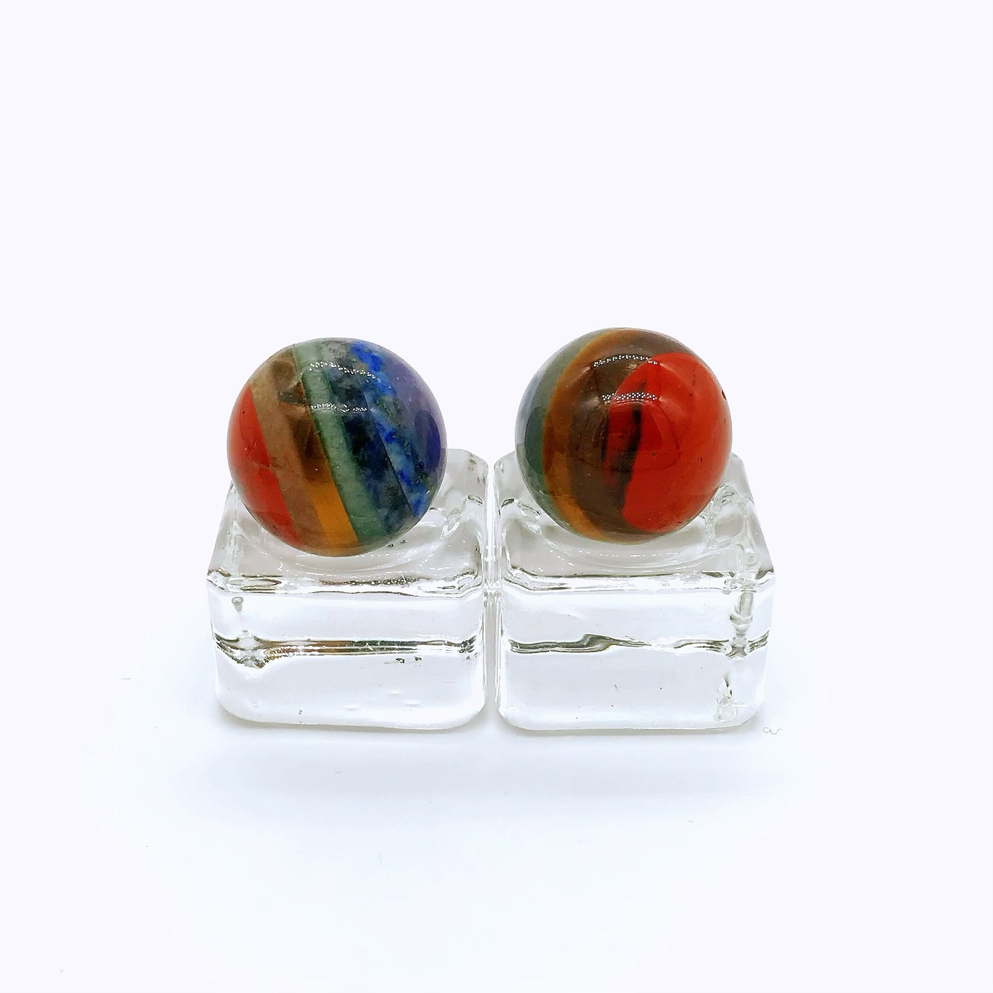 Crystal chakra small spheres
