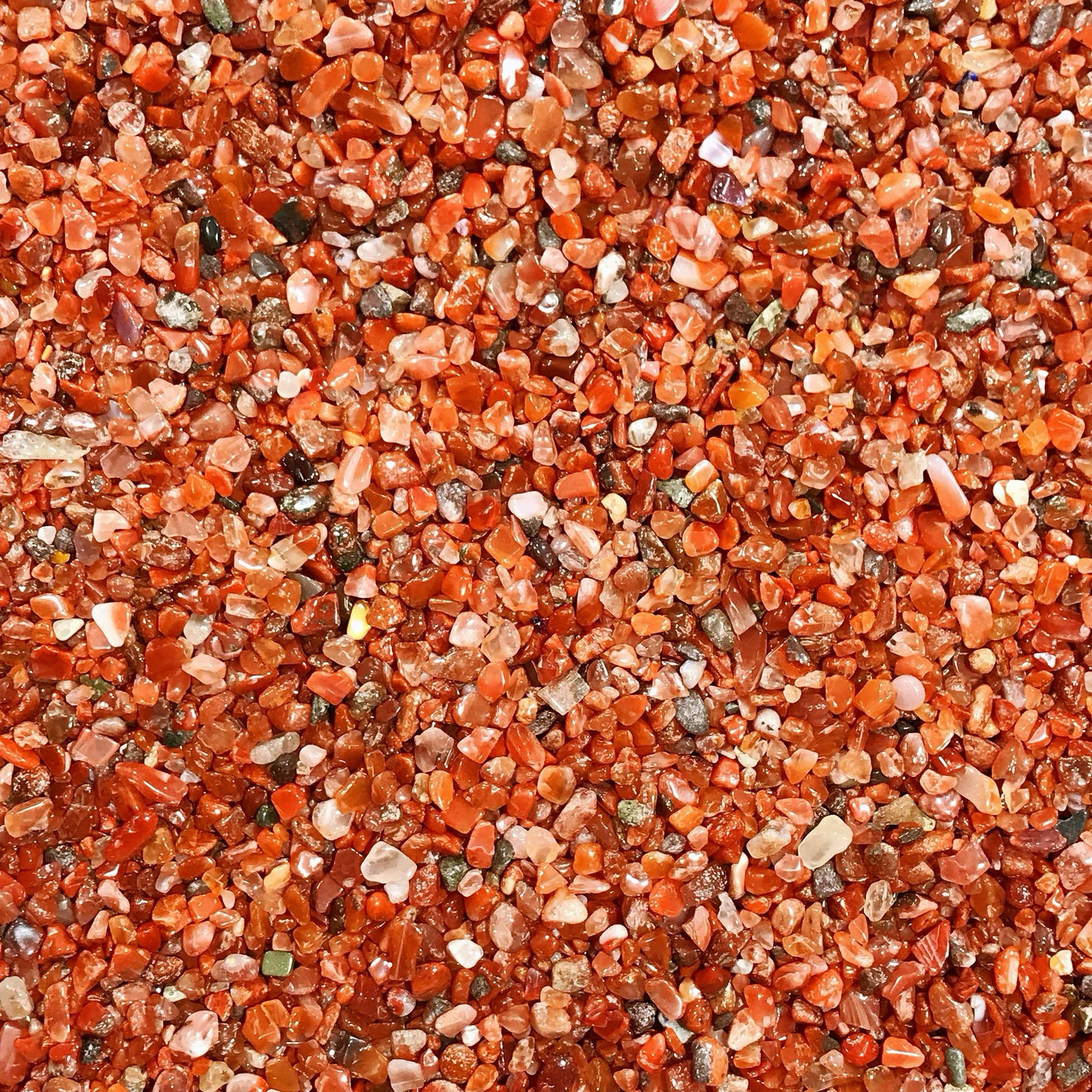 Carnelian chips bag 1kg