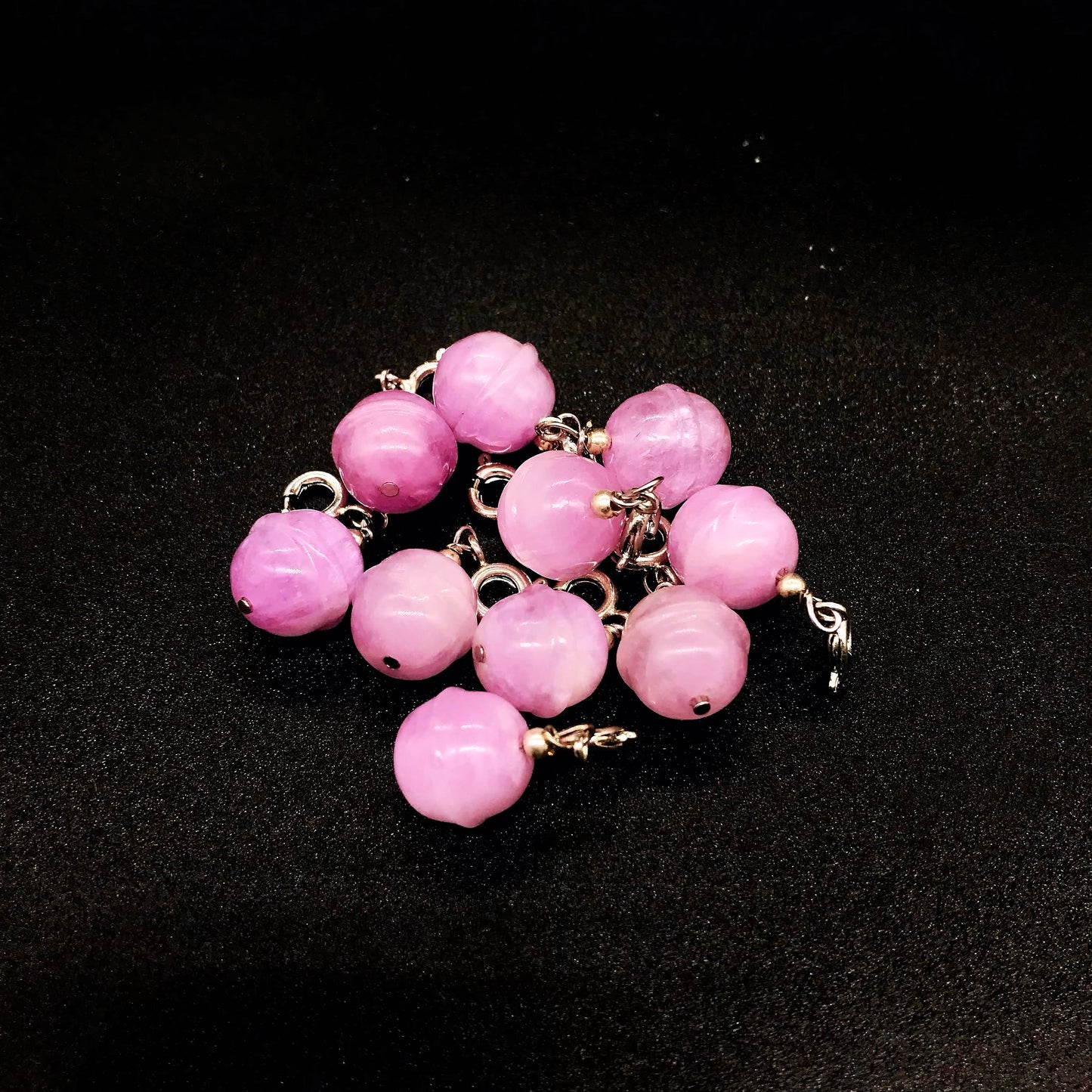 Kunzite small bell pendant