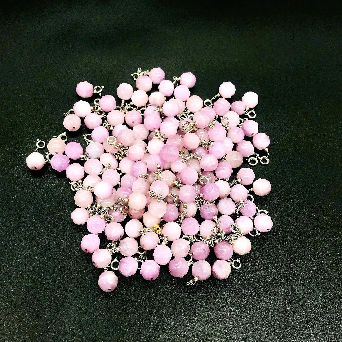 Kunzite small bell pendant