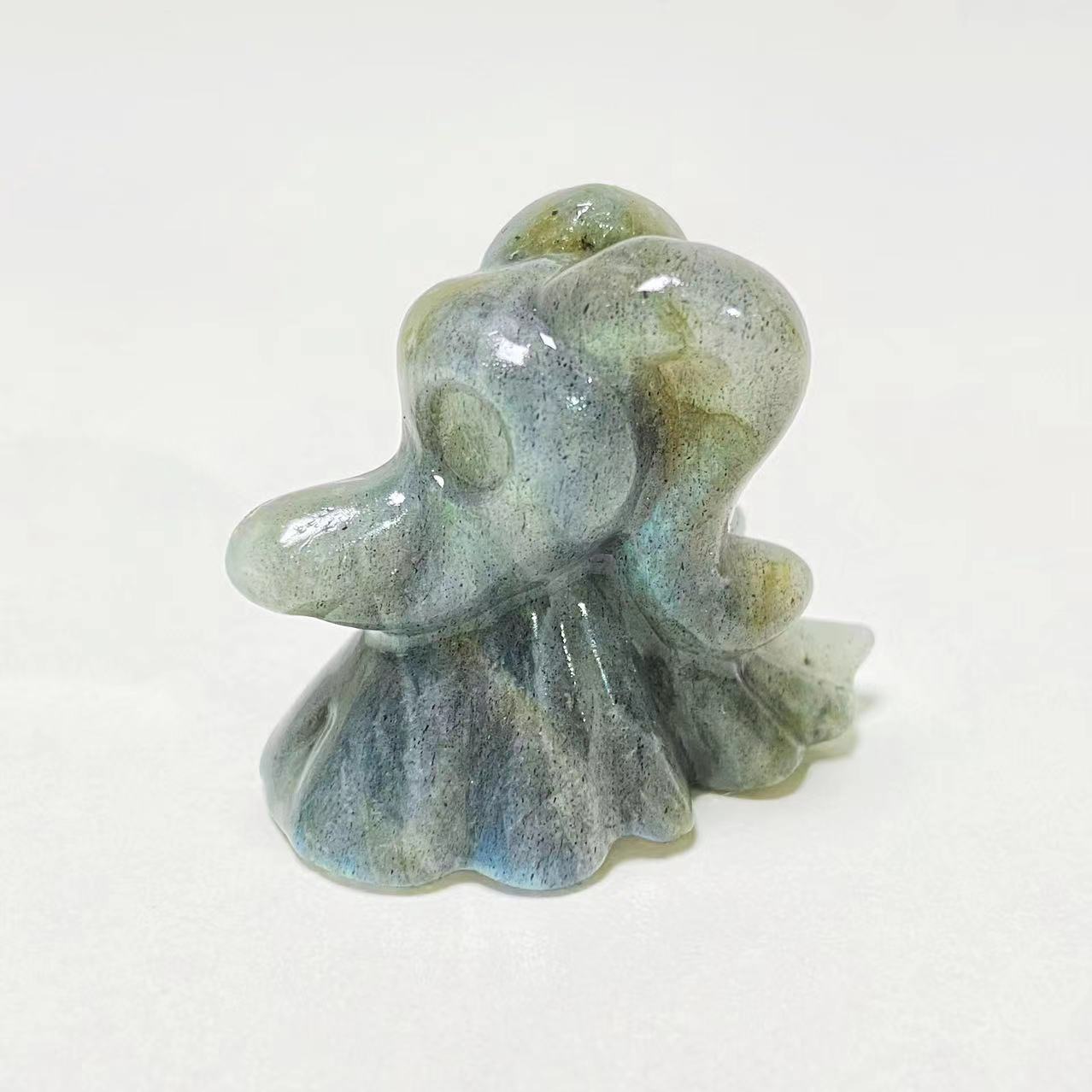 Crystal zero dog carvings