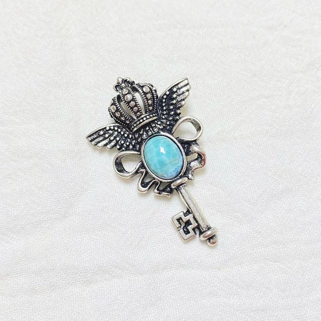 Copper magic key pendant