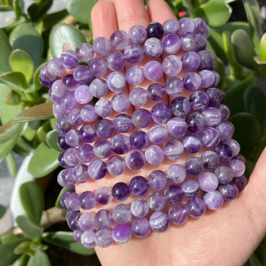 Crystal 8mm Dream Amethyst Bracelets