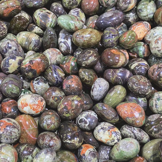 money agate tumbles