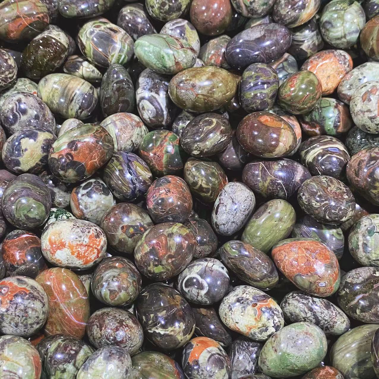money agate tumbles