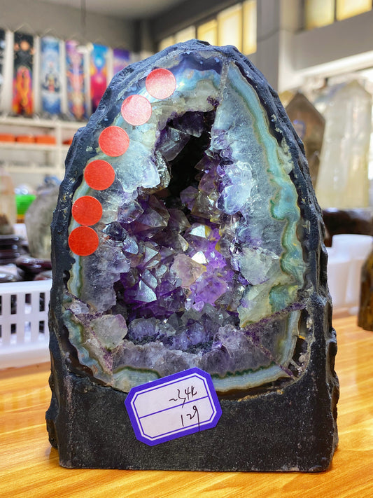 Amethyst clusters freeform #2344