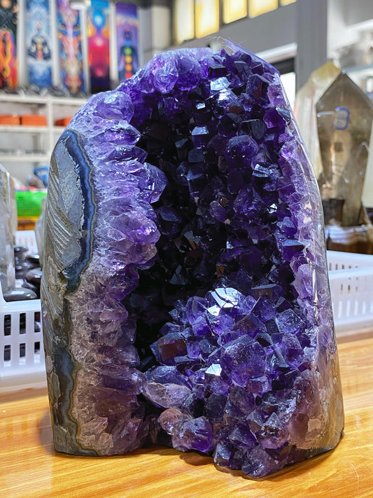 Amethyst clusters freeform #4074