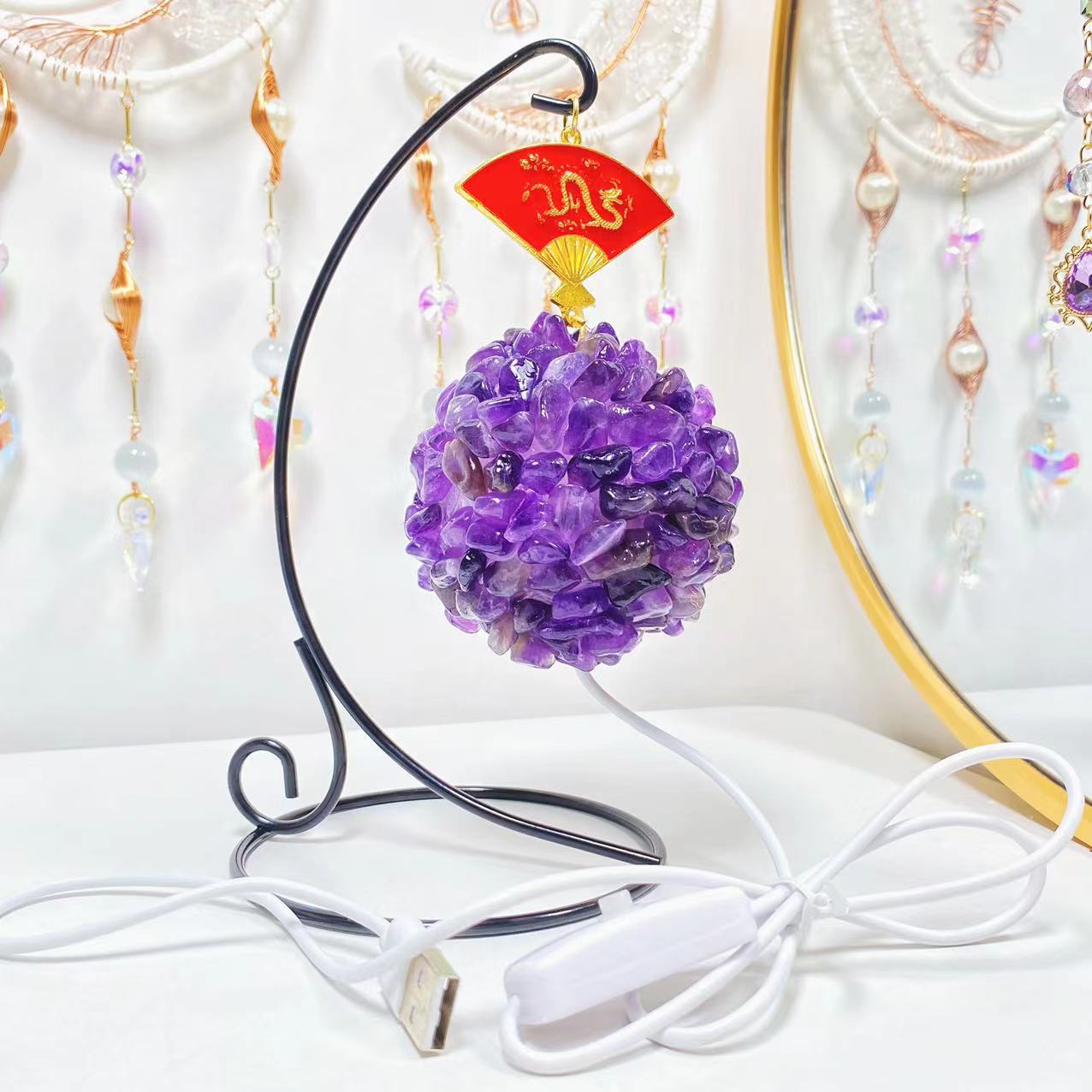 Chips sphere light with stand