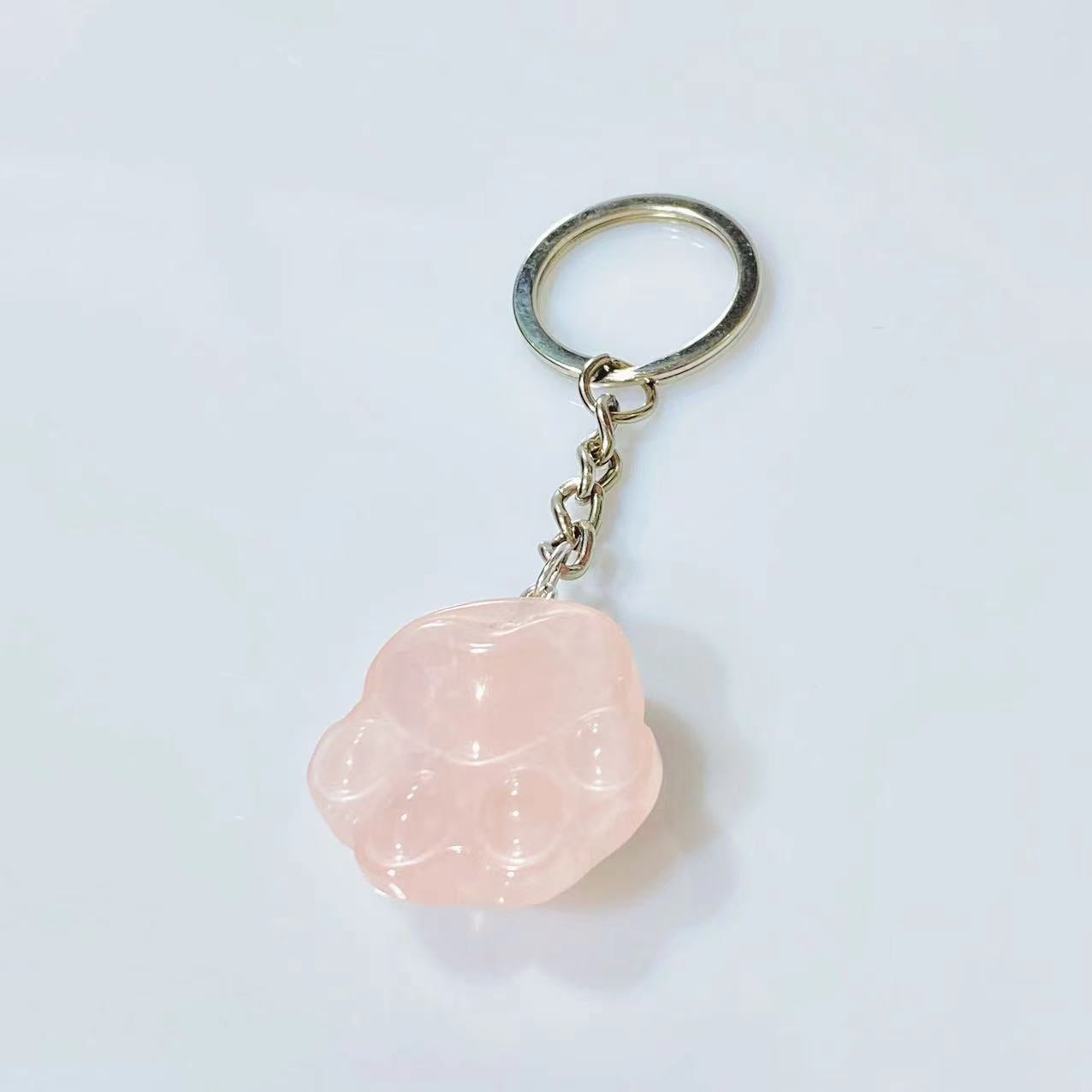cat paw keychains