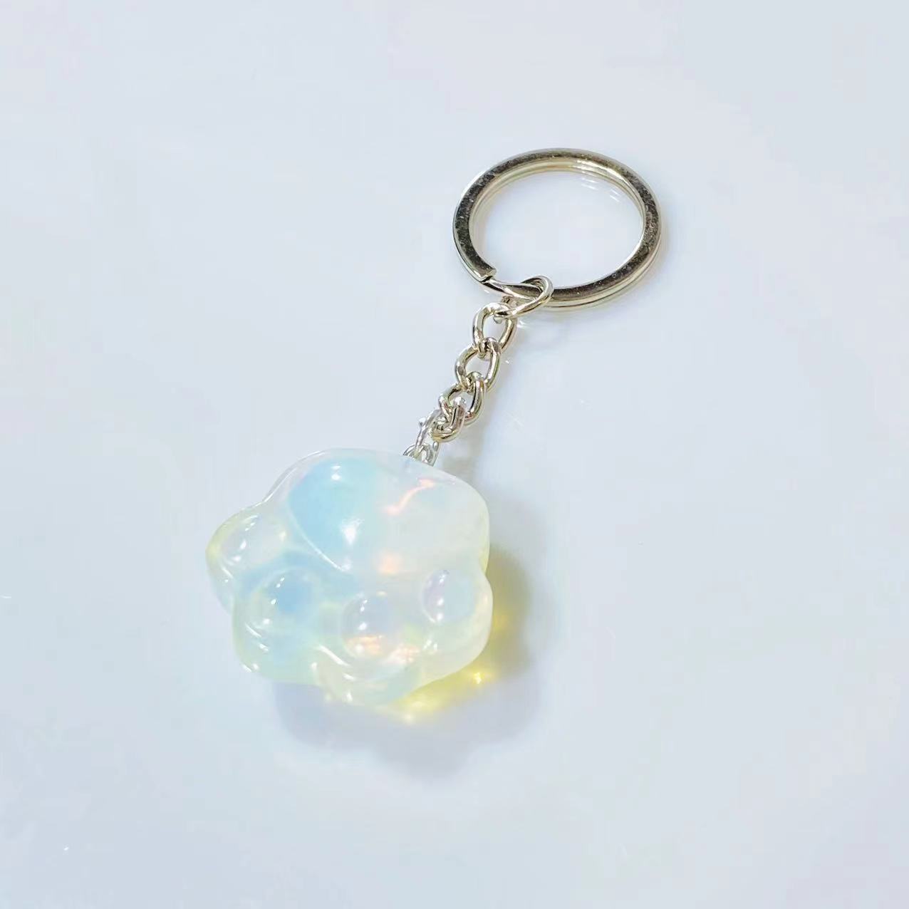 cat paw keychains