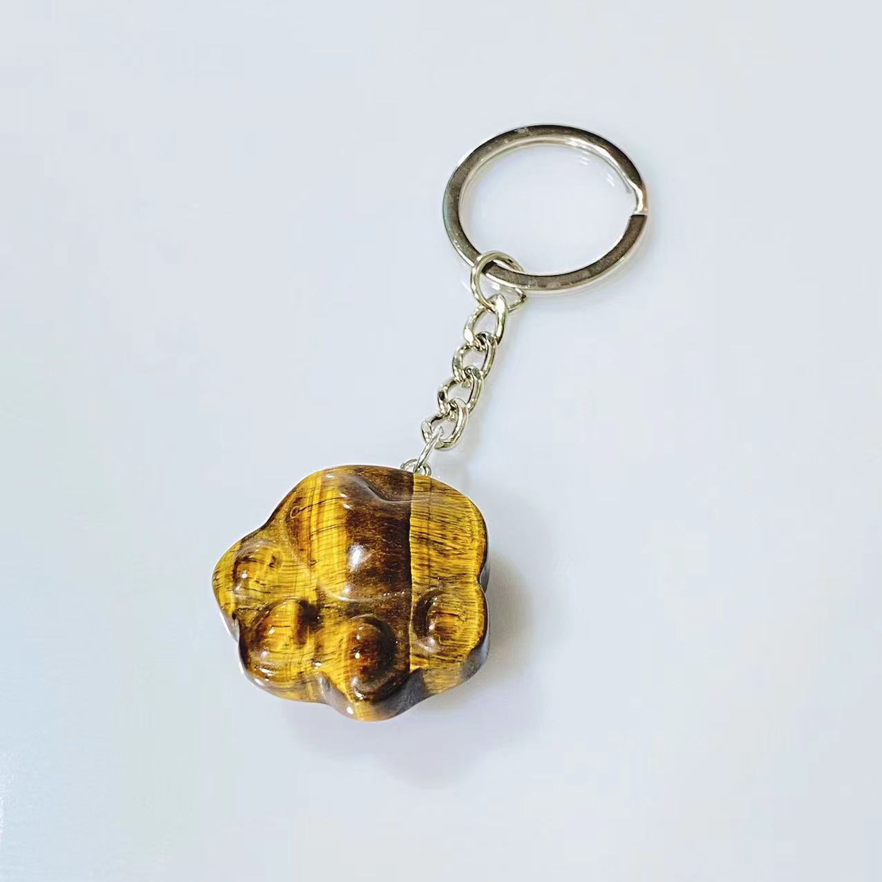 cat paw keychains