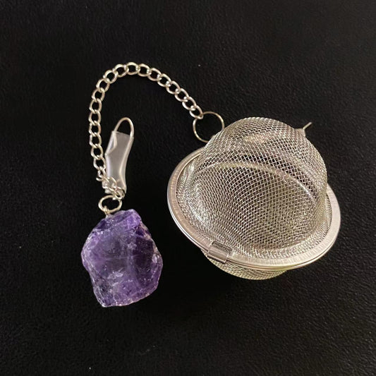 Crystal tea bag