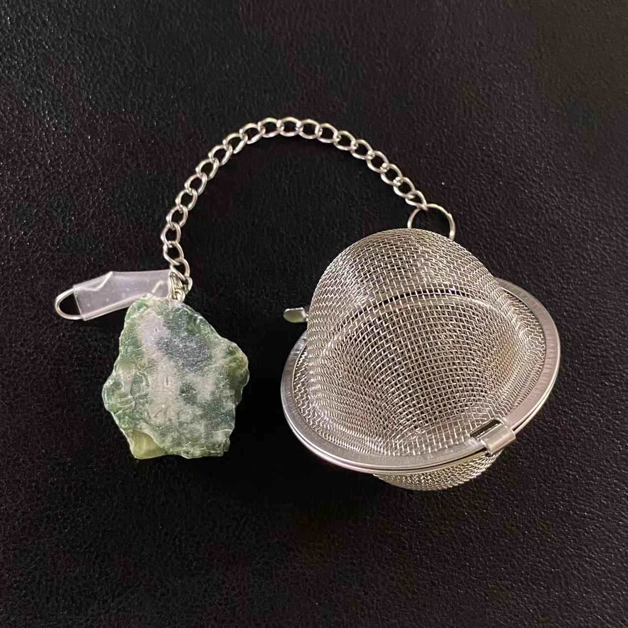 Crystal tea bag