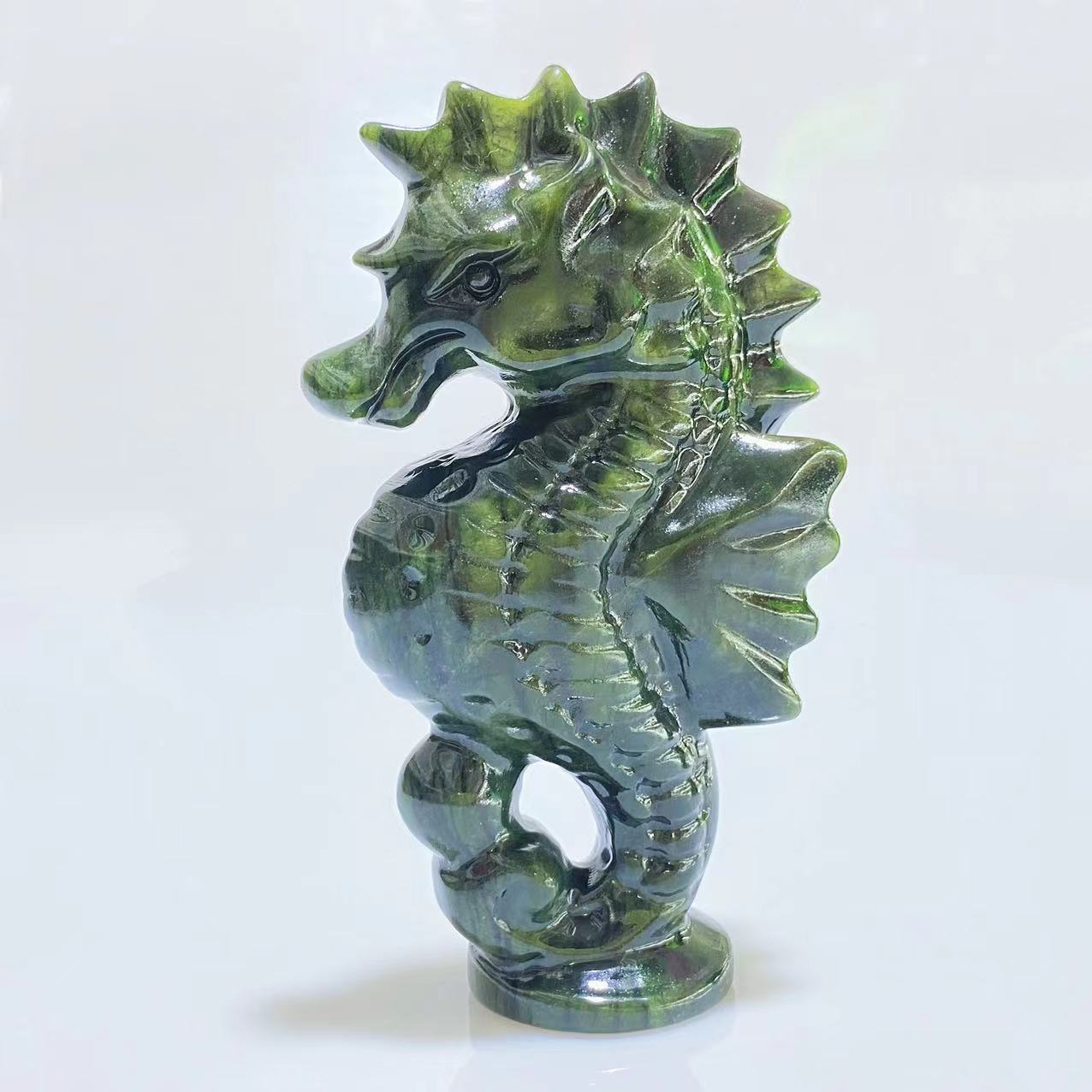 Green Jade  seahorse