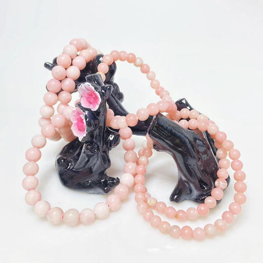 Pink opal bracelets