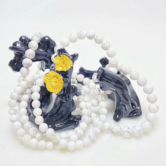 Howlite bracelet