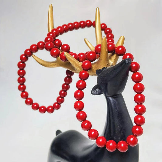8mm Cinnabar bracelet