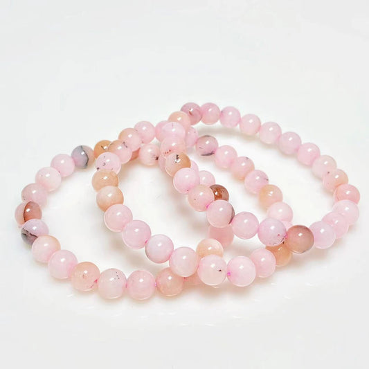 Moss Pink Opal bracelet