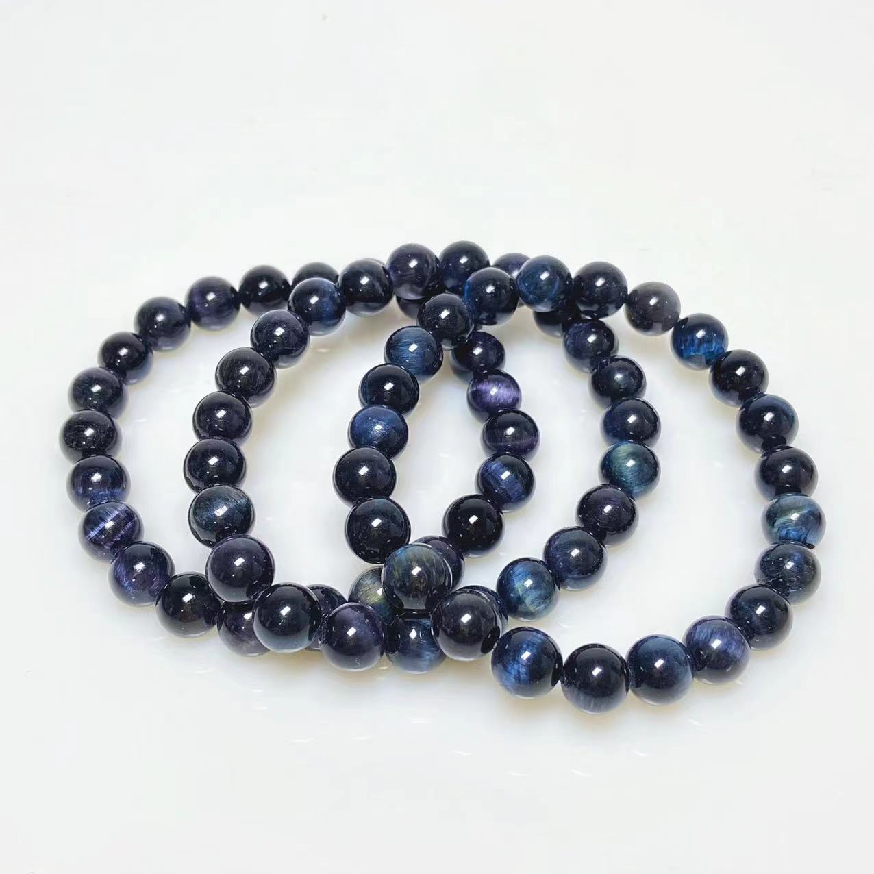 Blue tiger eye bracelet