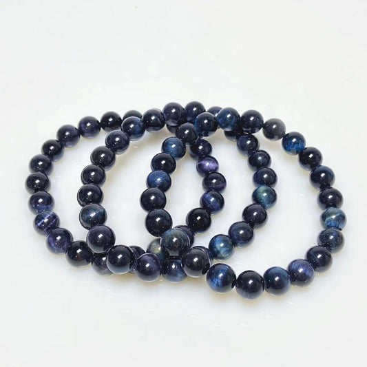 Blue tiger eye bracelet