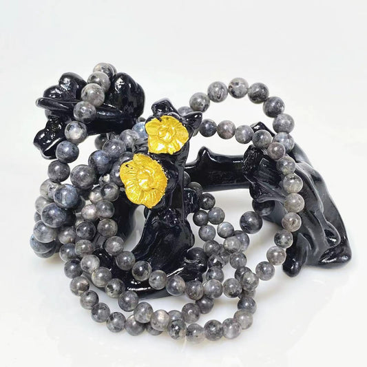 Larvikite bracelet