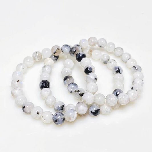 Rainbow moonstone bracelet