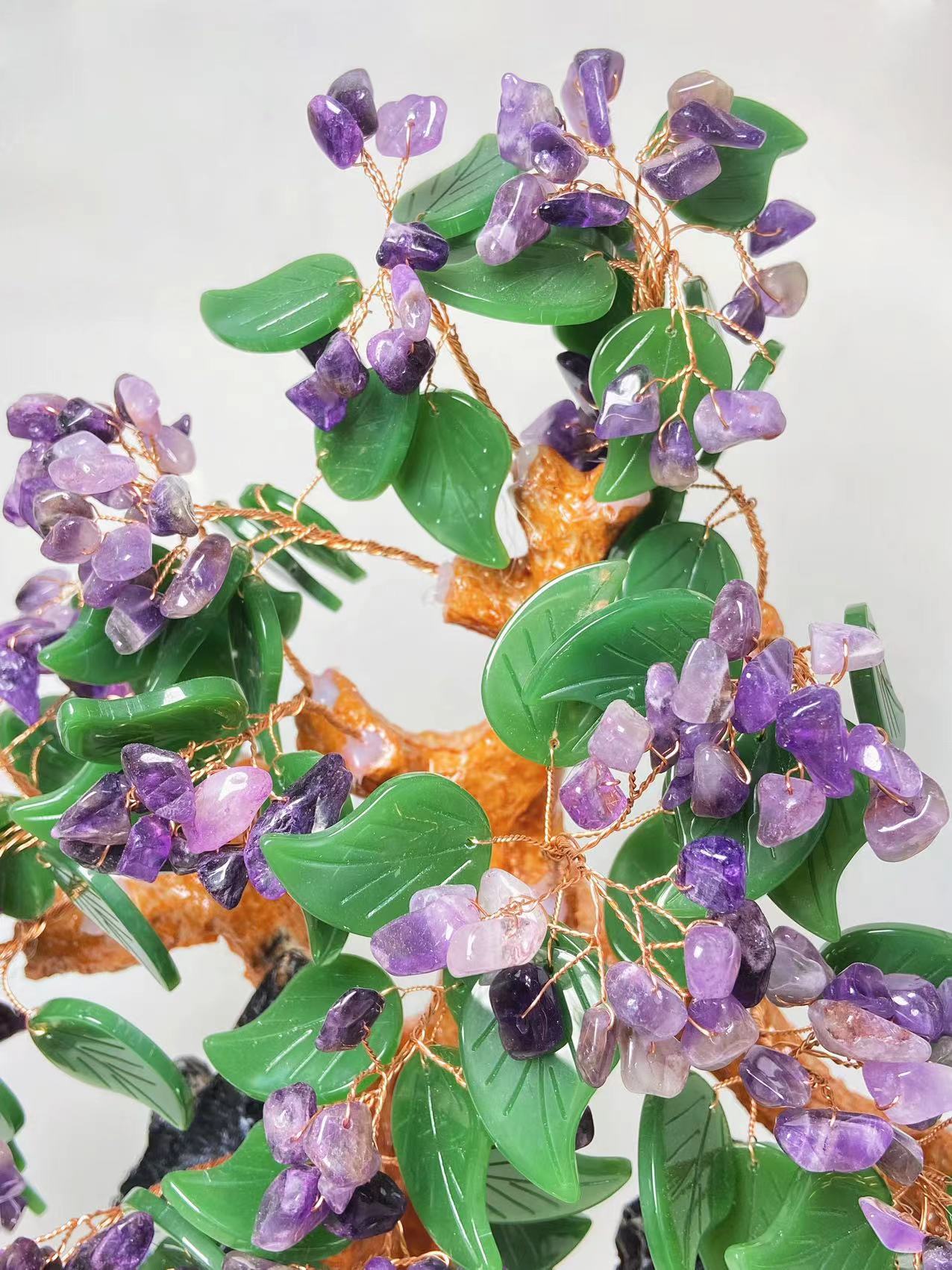 Amethyst chips tree
