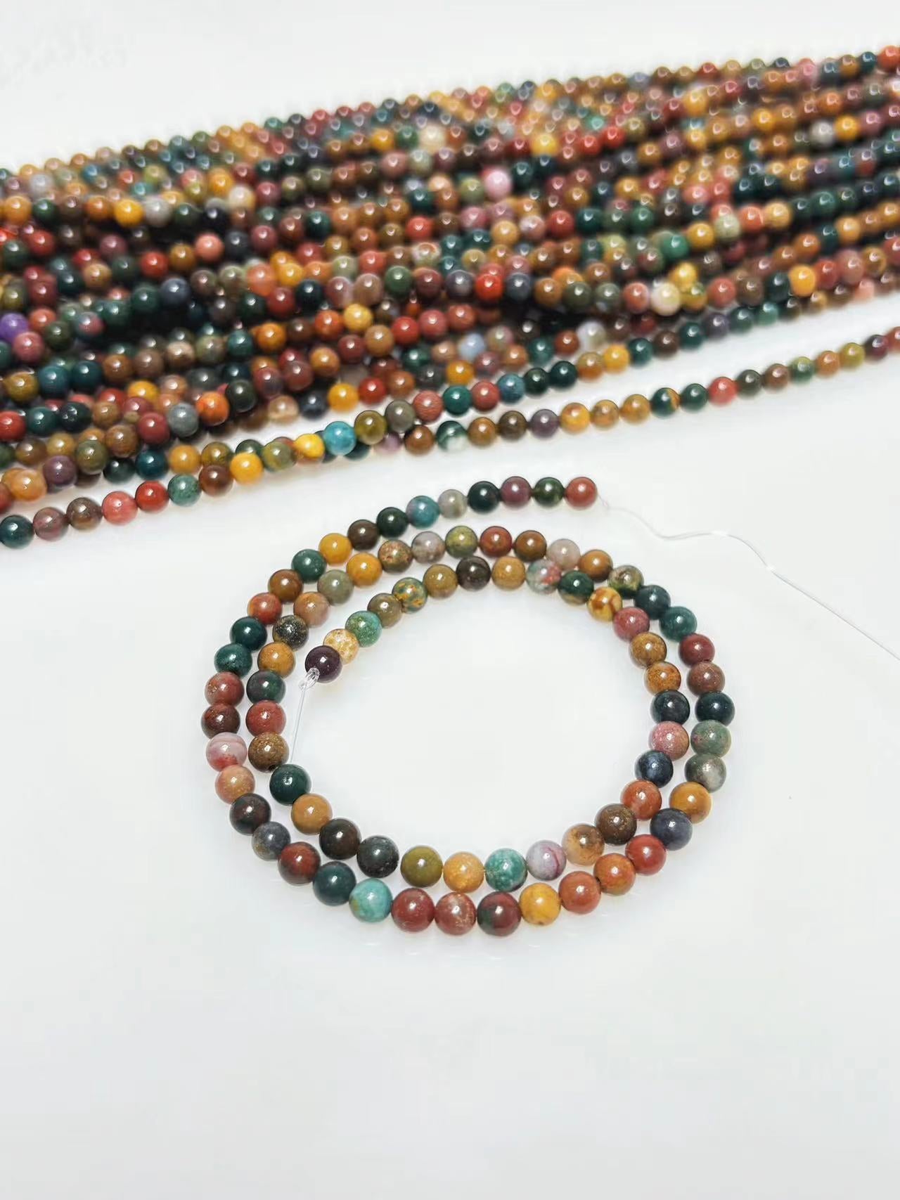 4mm Alashan beads strand