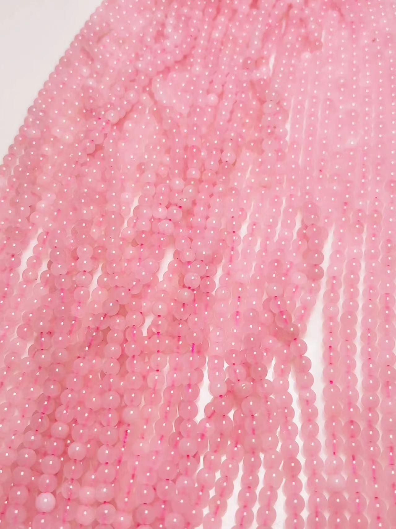 6mm Rose quartz beads strand