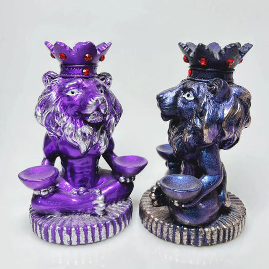 Yoga lion three sphere stand
