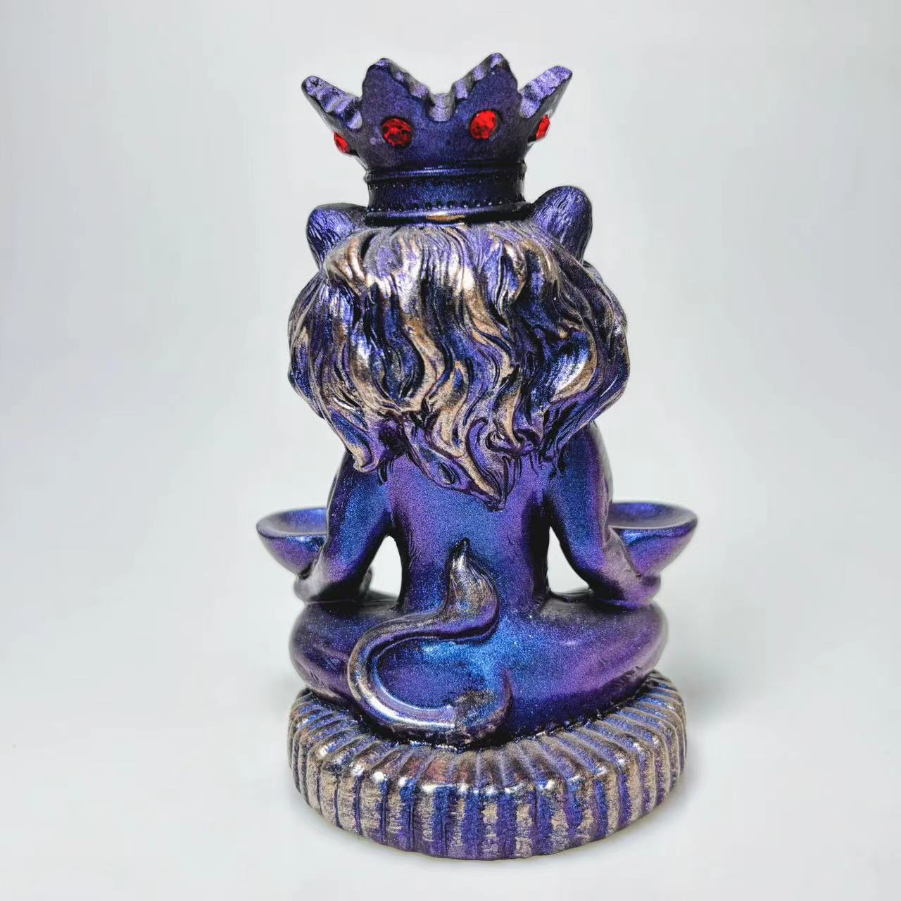 Yoga lion three sphere stand