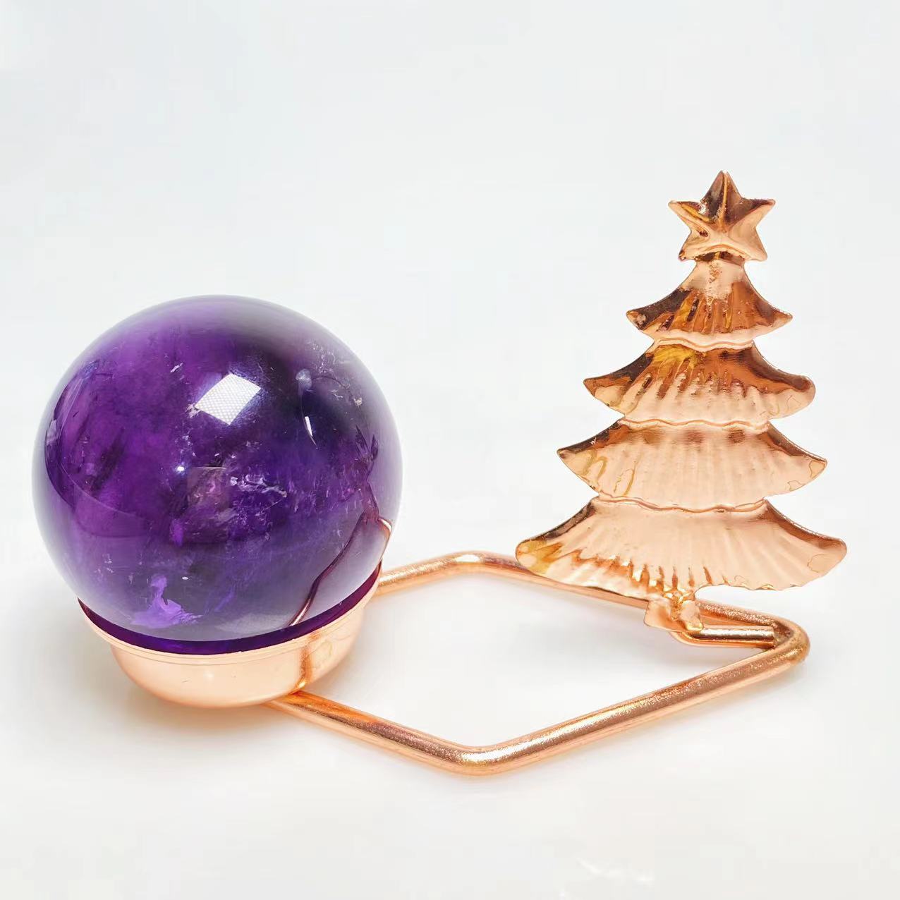 Metal tree candle holder