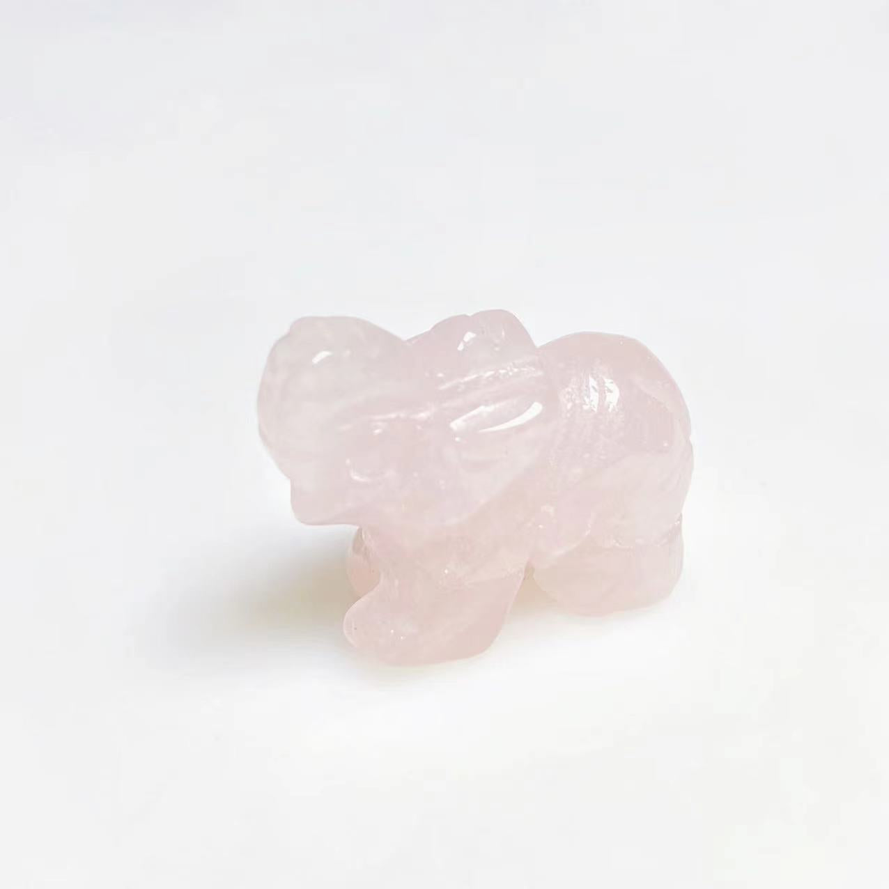 Mini elephant carvings