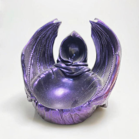 Resin ghost wings sphere stand