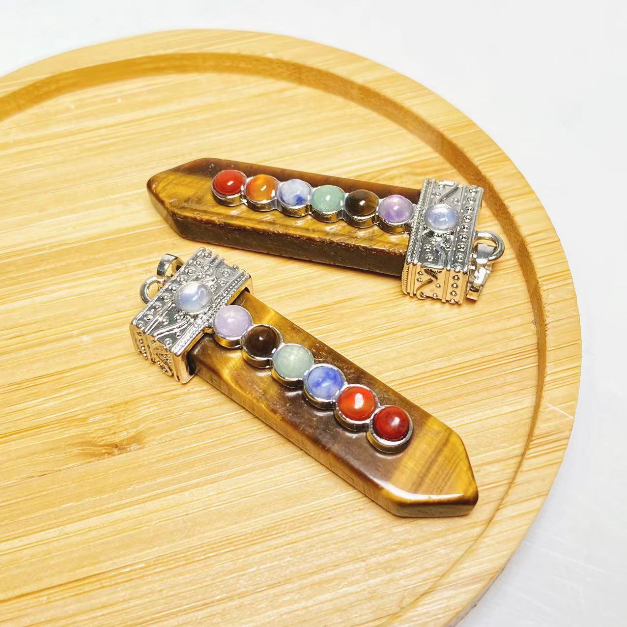 Chakra sword pendant